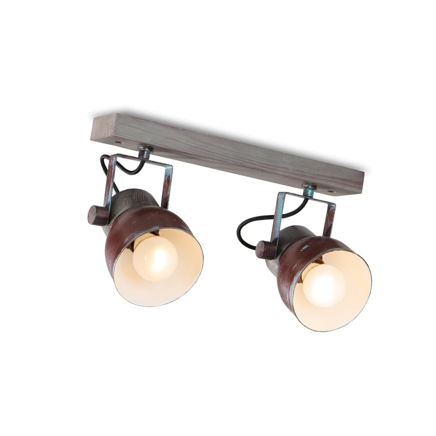 Plafond-Spot VIANA 2xE27/60W/230V