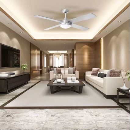 Plafond Ventilator 2xE27/20W/230V + afstandsbediening