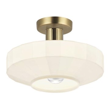 Plafondkroonluchter VIVIAN 1xE27/40W/230V goudkleurig