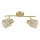 Plafondkroonluchter ZAHARA 2xE27/10W/230V goud