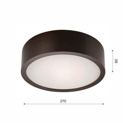 Plafondlamp 1xE27/60W/230V grenen - FSC gecertificeerd