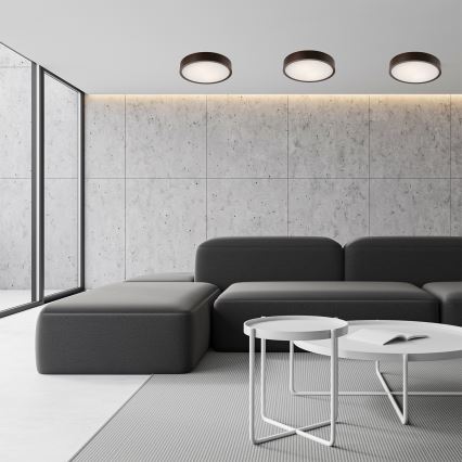 Plafondlamp 2xE27/60W/230V grenen