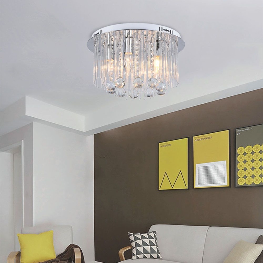 Plafondlamp 5xE14/40W/230V diameter 40 cm