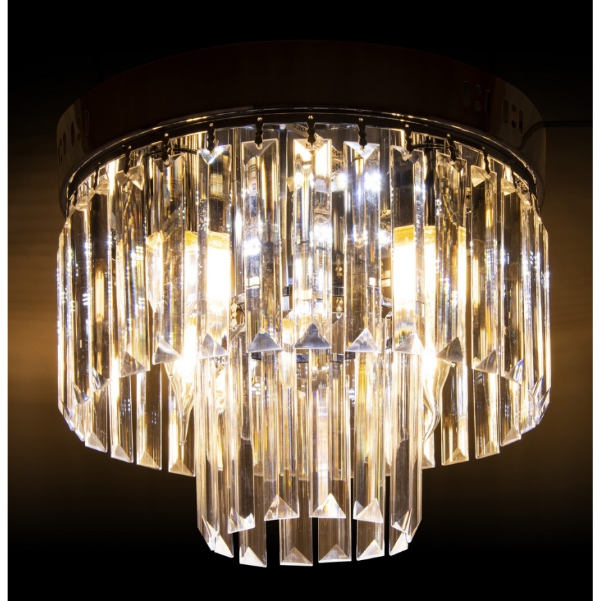 Plafondlamp 7xE27/60W/230V diameter 30 cm