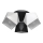 Plafondlamp ADAMANT 3xE27/15W/230V