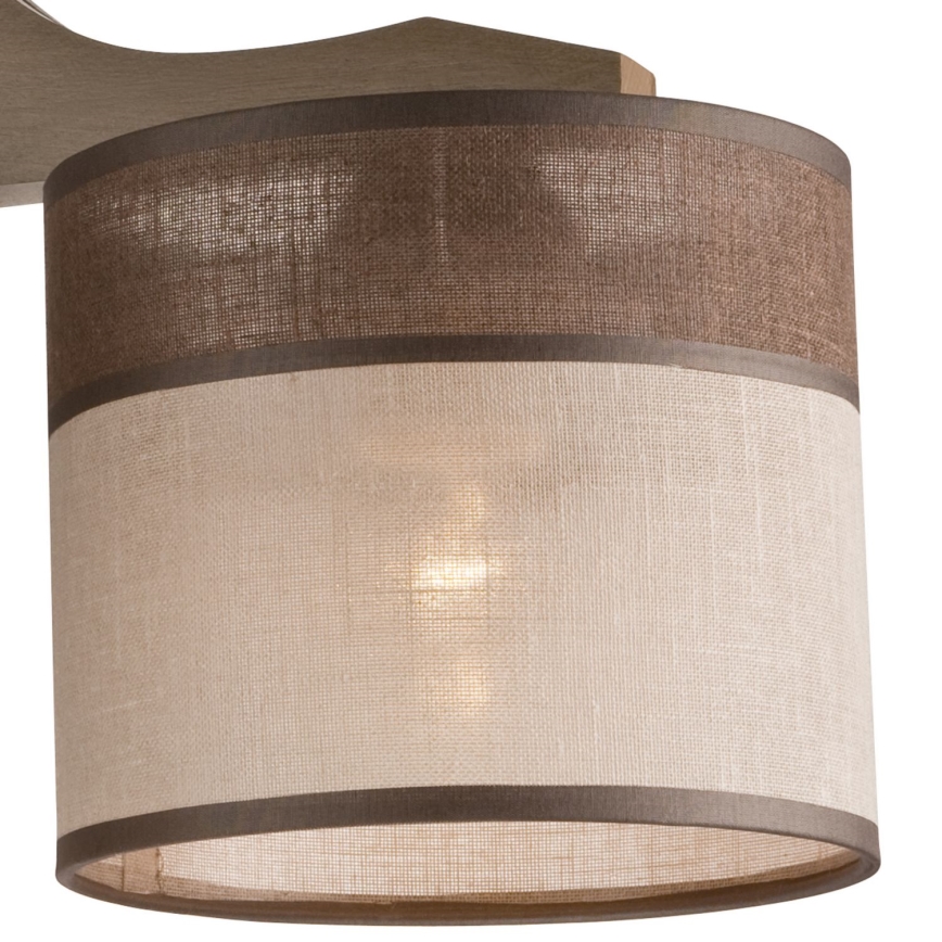 Opbouwlamp ANDREA 3xE27/60W/230V beuk