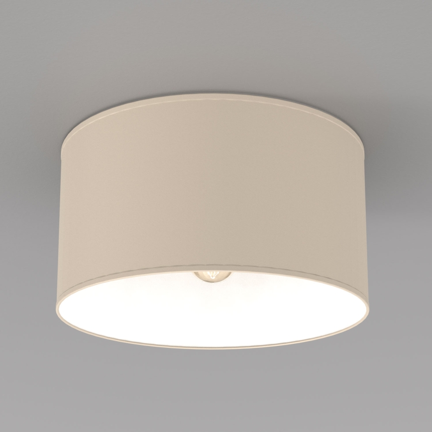 Plafondlamp ARDEN 1xE27/15W/230V diameter 40 cm beige