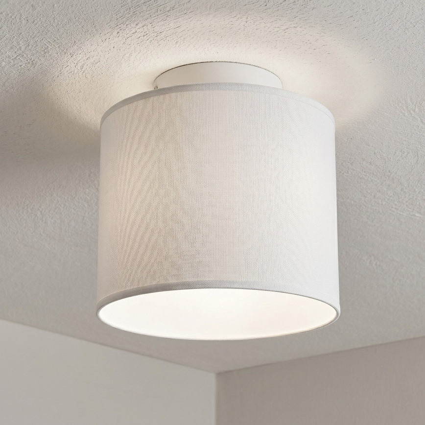 Plafondlamp ARDEN 1xE27/15W/230V Ø 18 cm wit