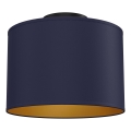 Plafondlamp ARDEN 1xE27/15W/230V, Ø 25 cm, blauw