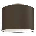 Plafondlamp ARDEN 1xE27/15W/230V Ø 25 cm zwart