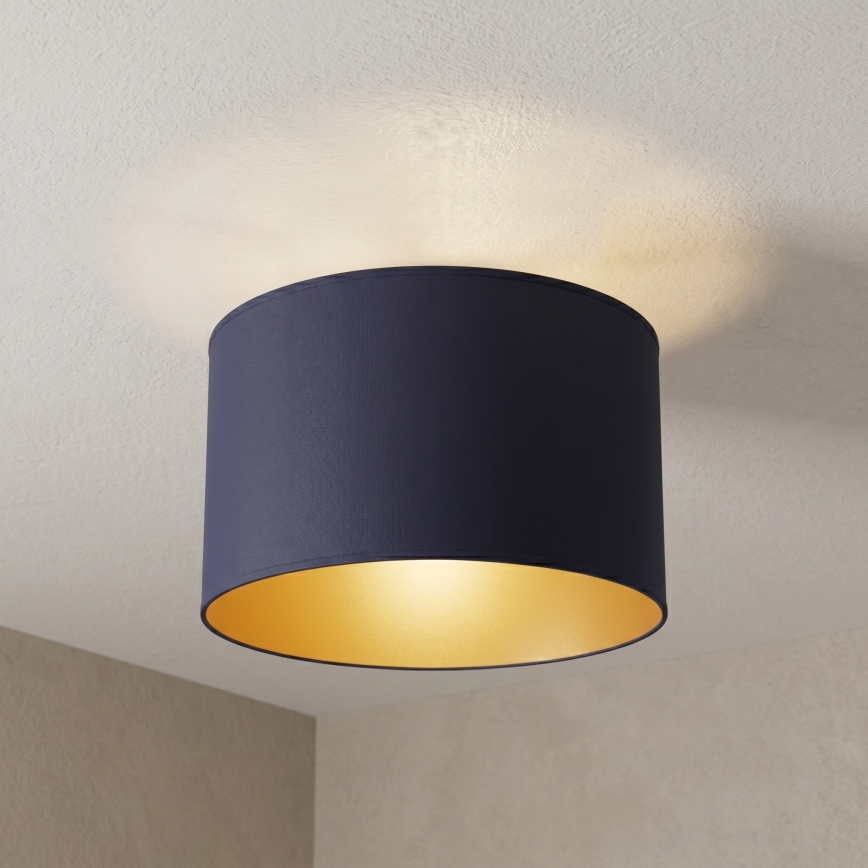 Plafondlamp ARDEN 1xE27/15W/230V Ø 40 cm blauw
