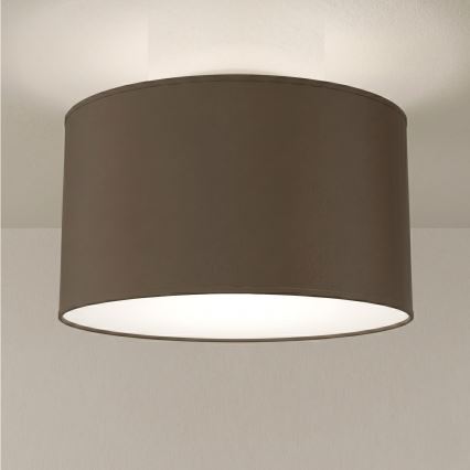 Plafondlamp ARDEN 1xE27/15W/230V Ø 40 cm bruin