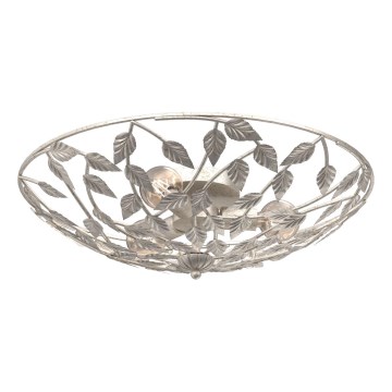Plafondlamp ARION 3xE27/15W/230V wit/patina