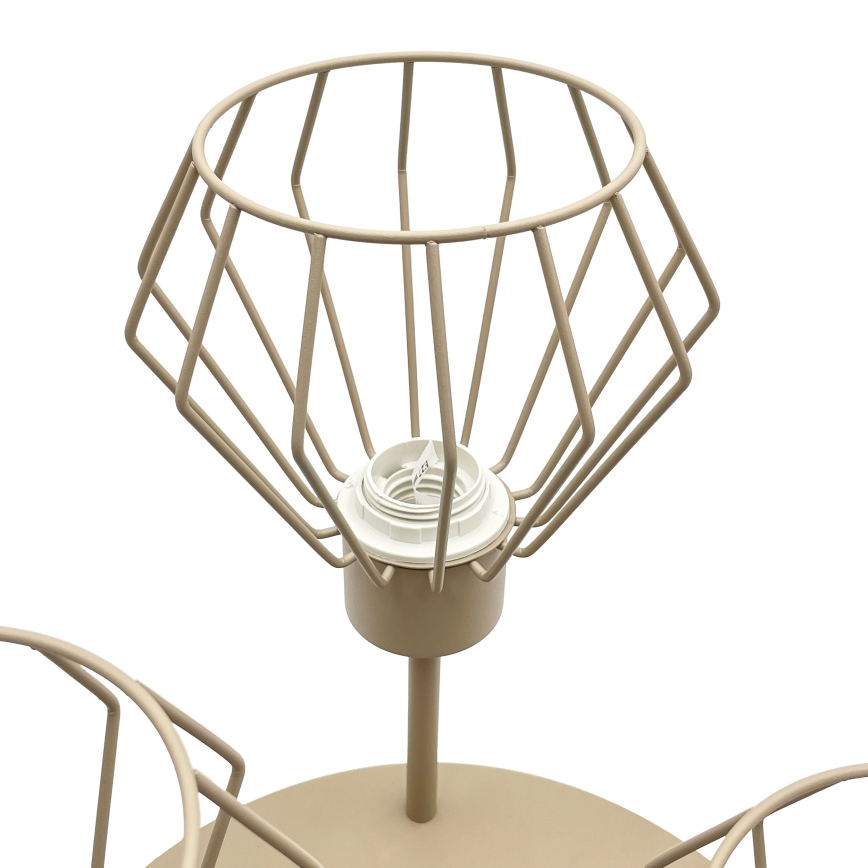 Plafondlamp AUDREY 3xE27/60W/230V beige