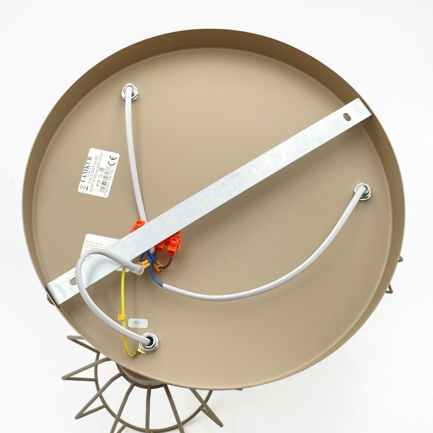 Plafondlamp AUDREY 3xE27/60W/230V beige