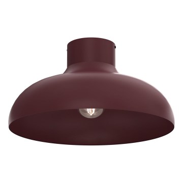 Plafondlamp BASCA 1xE27/15W/230V Ø 40 cm bordeaux