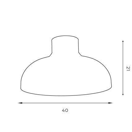 Plafondlamp BASCA 1xE27/60W/230V