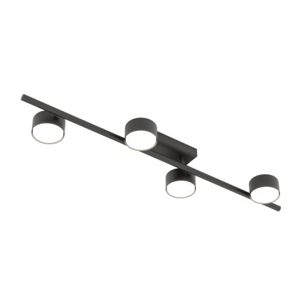 Plafondlamp BET 4xGX53/12W/230V zwart