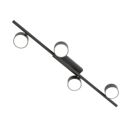 Plafondlamp BET 4xGX53/12W/230V zwart