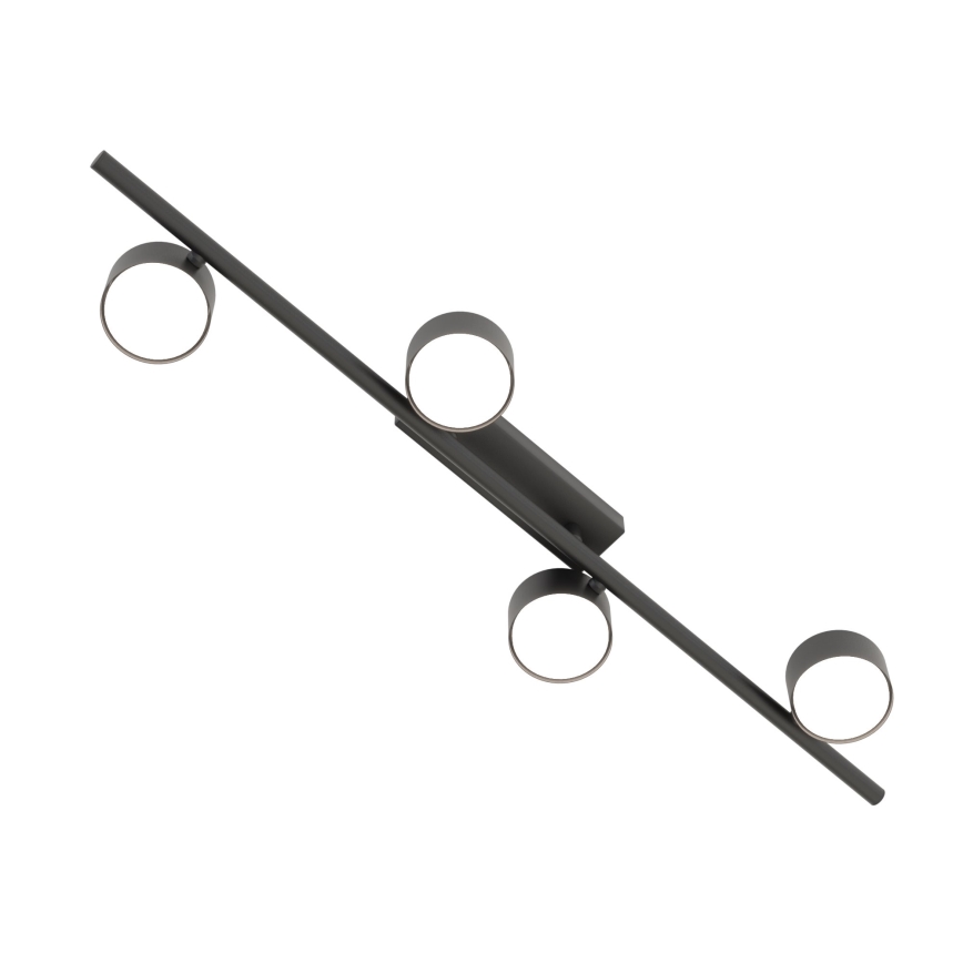 Plafondlamp BET 4xGX53/12W/230V zwart
