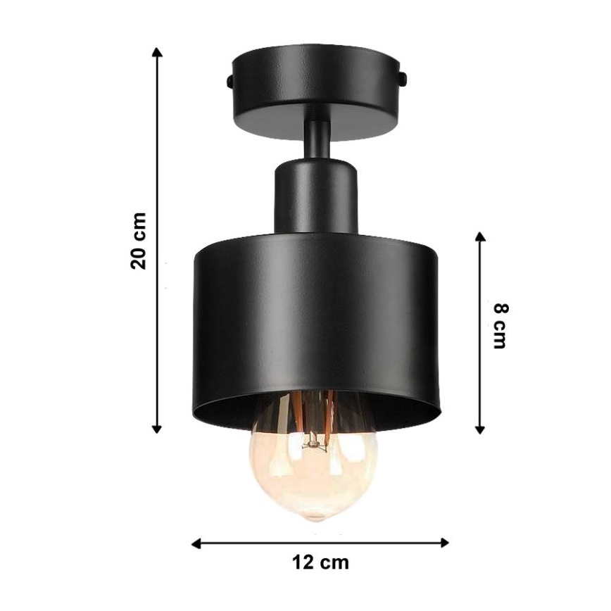 Plafondlamp BODO 1xE27/60W/230V