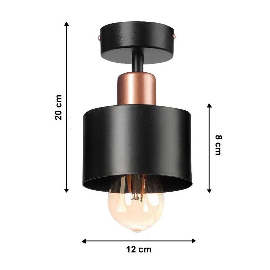 Plafondlamp BODO 1xE27/60W/230V