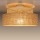 Plafondlamp BOHO 1xE27/60W/230V rotan