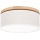 Plafondlamp BOHO 2xE27/25W/230V diameter 38 cm eiken