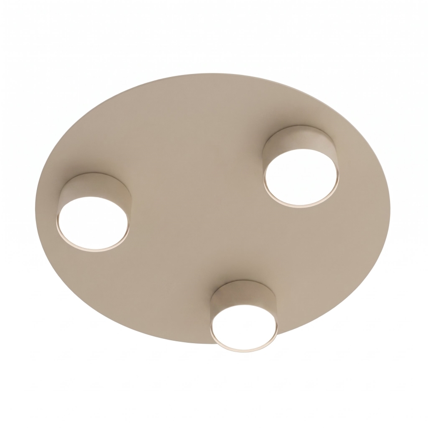 Plafondlamp BOLX 3xGX53/10W/230V beige