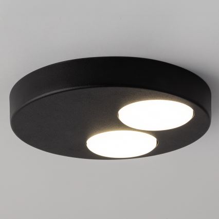 Plafondlamp BROS 2xGX53/12W/230V zwart