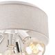 Plafondlamp CARINA 4xE27/60W/230V diameter 35 cm chroom