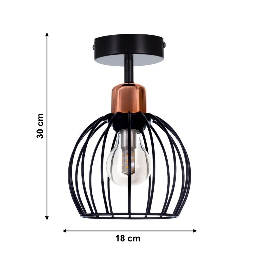 Plafondlamp CELTA 1xE27/40W/230V