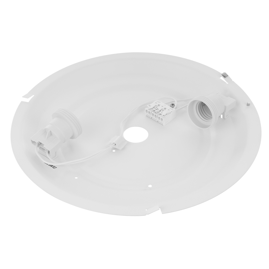 Plafondlamp CLEO 2xE27/24W/230V d. 30 cm grijs