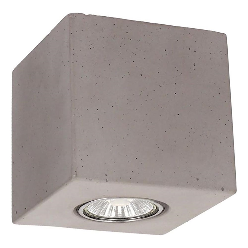 Plafondlamp CONCRETEDREAM 1xGU10/6W/230V beton - FSC-gecertificeerd