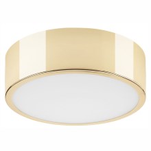 Plafondlamp DANTE 1xE27/60W/230V diameter 26 cm gouden