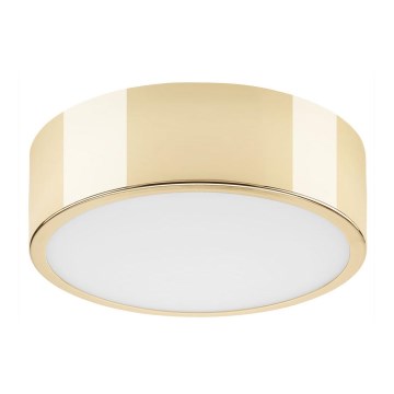 Plafondlamp DANTE 1xE27/60W/230V diameter 26 cm gouden