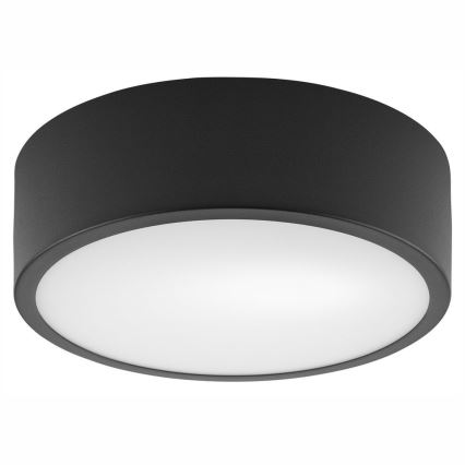 Plafondlamp DANTE 1xE27/60W/230V diameter 26 cm zwart