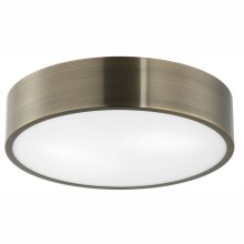 Plafondlamp DANTE 2xE27/60W/230V diameter 36 cm patina