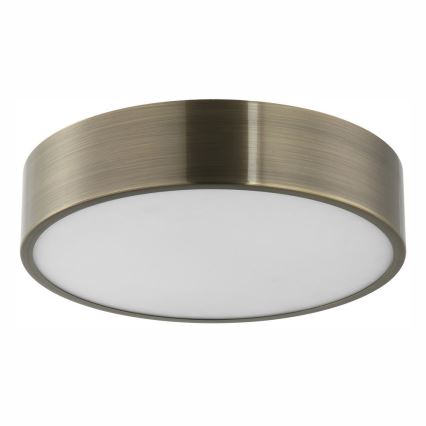 Plafondlamp DANTE 2xE27/60W/230V diameter 36 cm patina