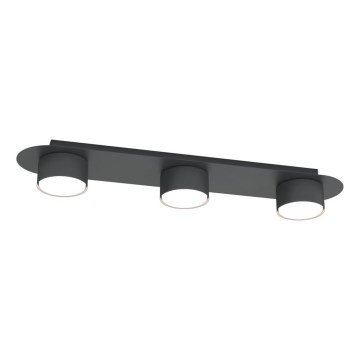 Plafondlamp DIAZ 3xGX53/12W/230V zwart