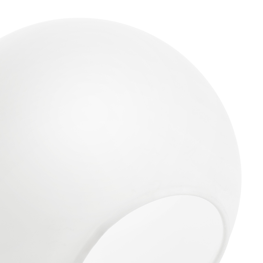 Plafondlamp ELIAS 1xE14/5W/230V Ø 13 cm mat chroom/wit