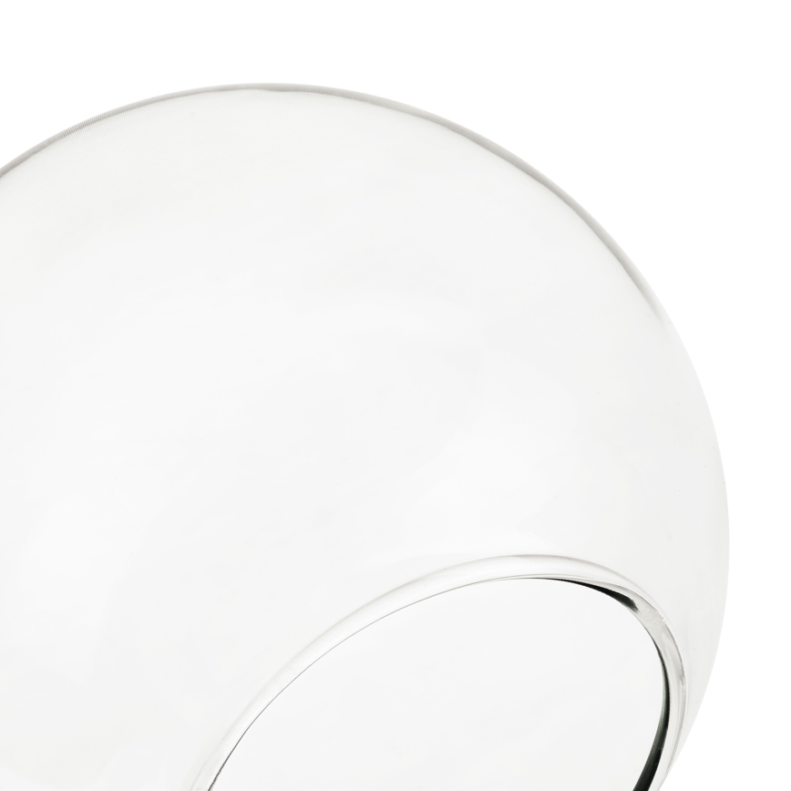 Plafondlamp ELIAS 1xE14/5W/230V Ø 13 cm zwart/helder