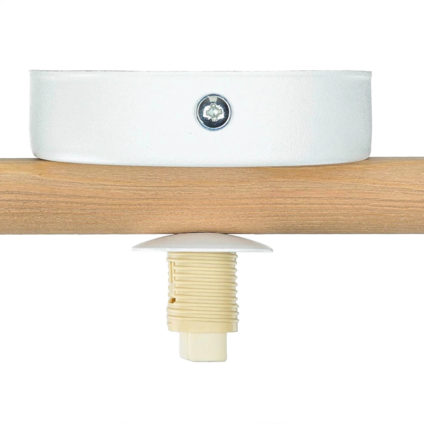 Plafondlamp ELYON 4xG9/10W/230V dennenhout
