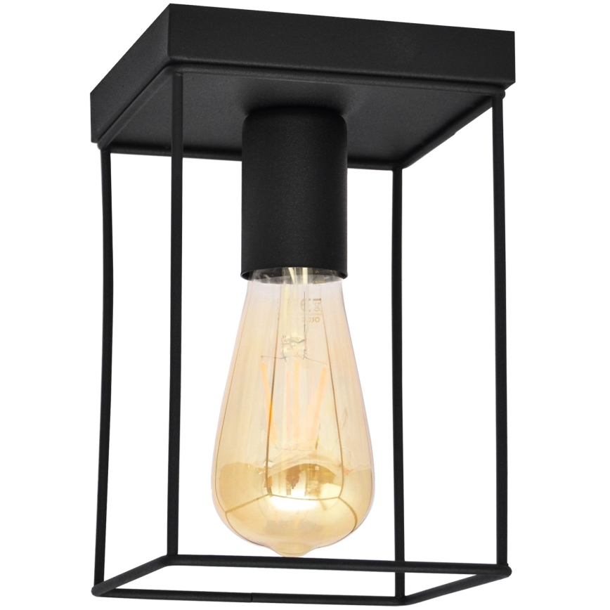 Plafondlamp FINN 1xE27/15W/230V zwart