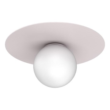 Plafondlamp FLAT 1xE27/15W/230V Ø 35 cm crème