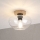 Plafondlamp FLO WOOD 1xE27/15W/230V eiken/helder Ø 22 cm