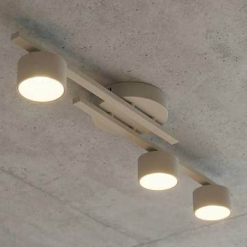 Plafondlamp FRAGMENT 3xGX53/12W/230V beige