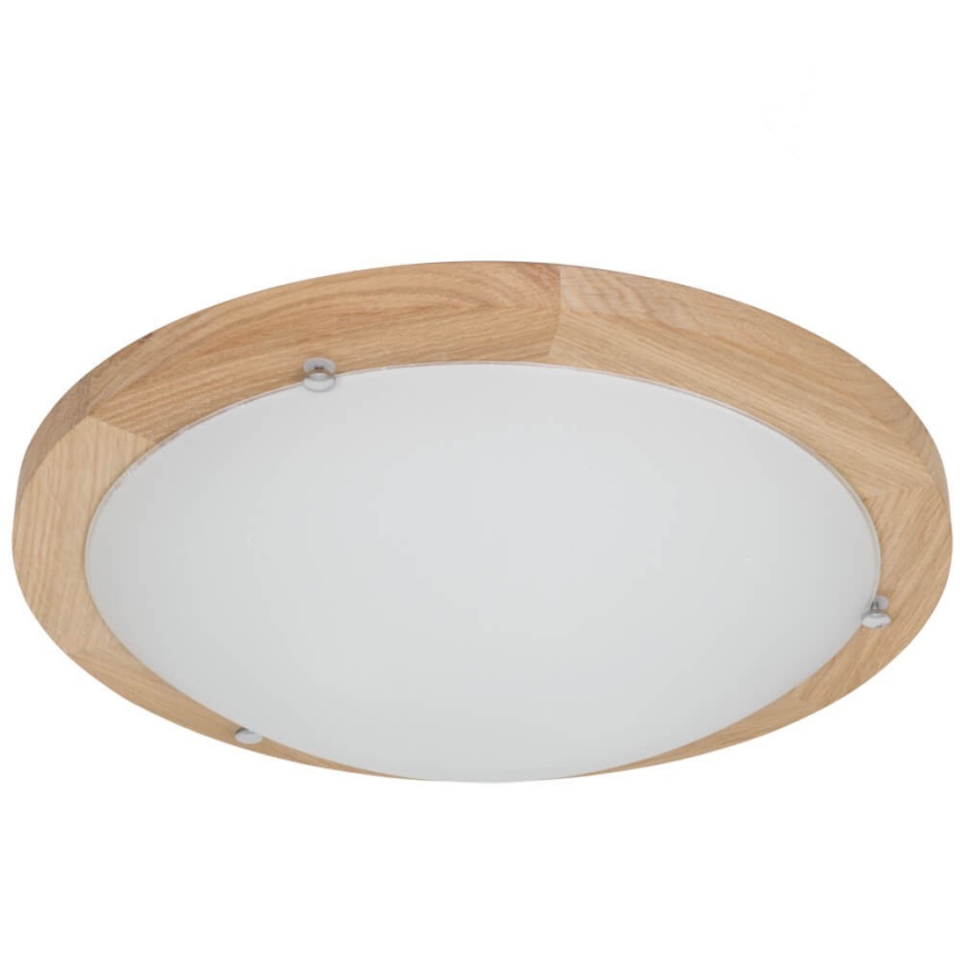 Plafondlamp FRIDA 2xE27/40W/230V eiken
