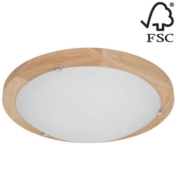 Plafondlamp FRIDA 2xE27/40W/230V - FSC-gecertificeerd