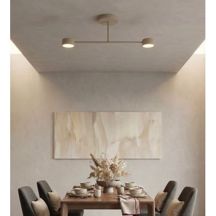 Plafondlamp HALO 2xGX53/10W/230V beige